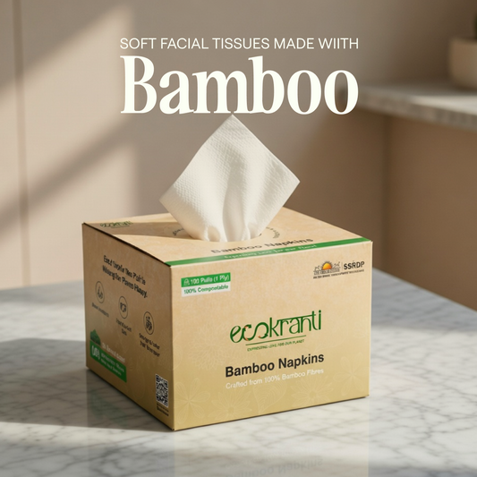 EcoKranti Bamboo Facial Napkins