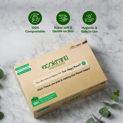 EcoKranti Bamboo Facial Tissue