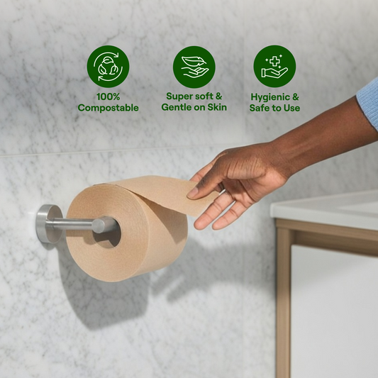 EcoKranti Bamboo Toilet Tissue Rolls
