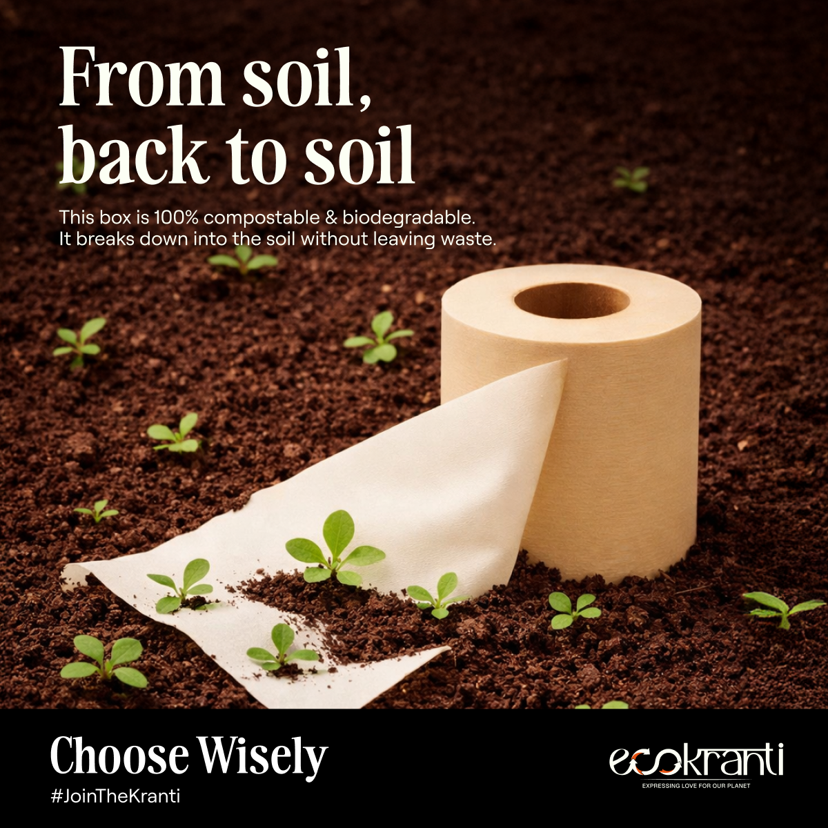 EcoKranti Bamboo Toilet Tissue Rolls