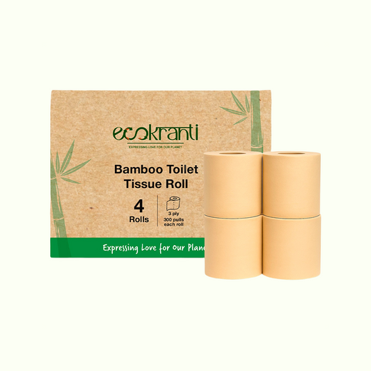 EcoKranti Bamboo Toilet Tissue Rolls