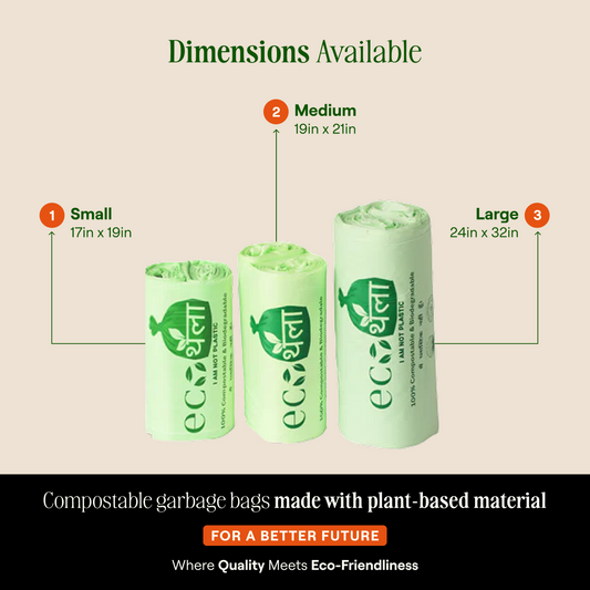 EcoKranti Compostable Garbage Bags