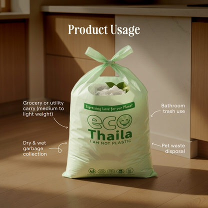 EcoKranti Tie Garbage bag with Handle