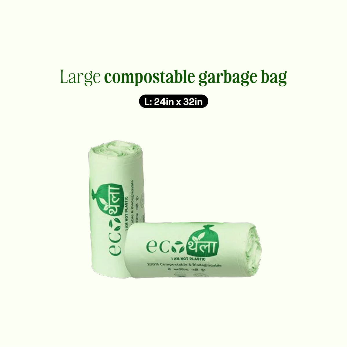 EcoKranti Compostable Garbage Bags