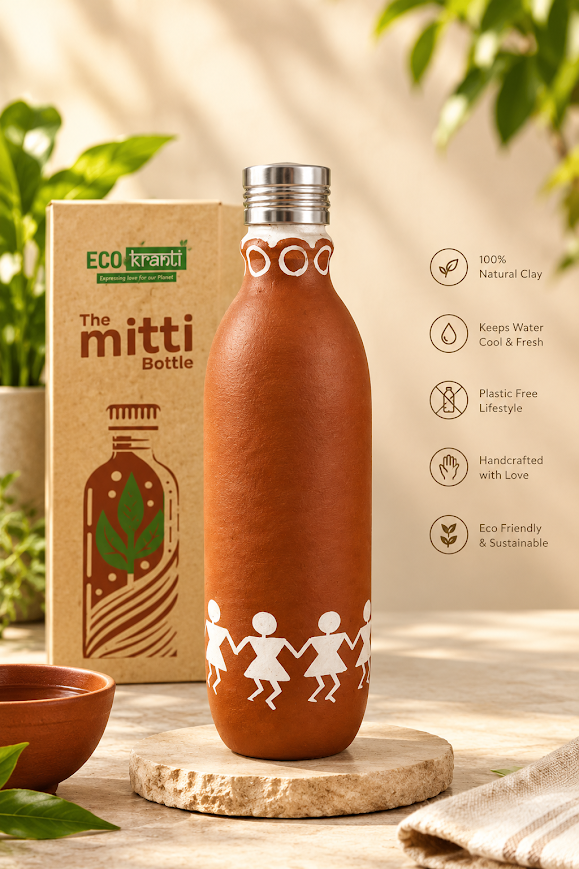 Khus Flavoured Mitti Bottle